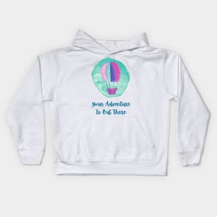 Watercolour Baby With Quotes Kids Hoodie